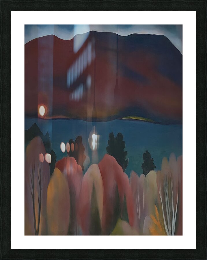 Georgia OKeeffe - Lake George Picture Frame print