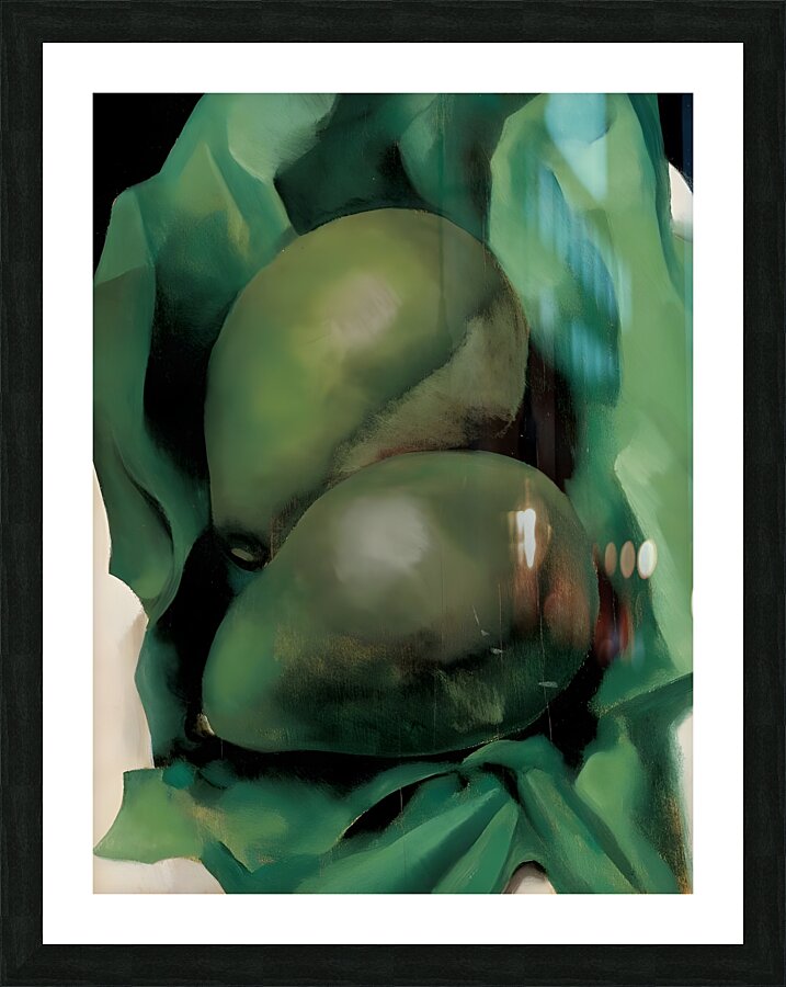 Georgia OKeeffe - Alligator Pears . 1923 Picture Frame print