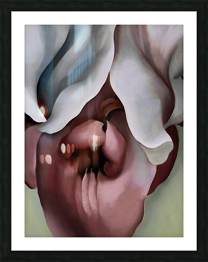 Georgia OKeeffe - Black Iris Picture Frame print