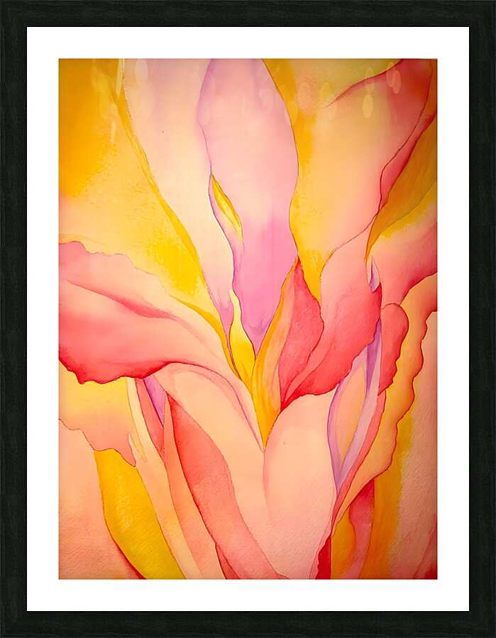 Georgia OKeeffe - Red Canna 1924 Picture Frame print