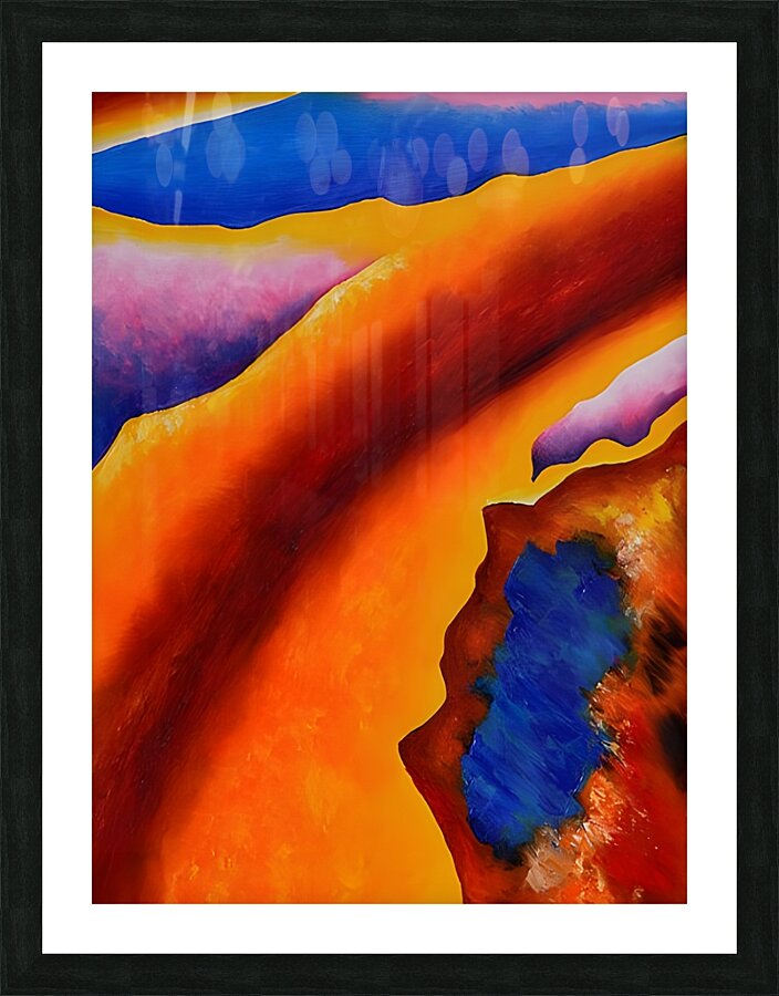 Georgia OKeeffe - Only One  Picture Frame print
