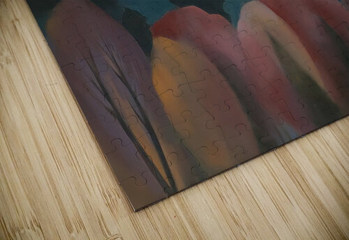 Georgia OKeeffe - Lake George William Store puzzle