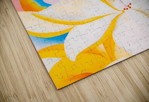 Georgia OKeeffe - Hibiscus with Plumeria William Store puzzle