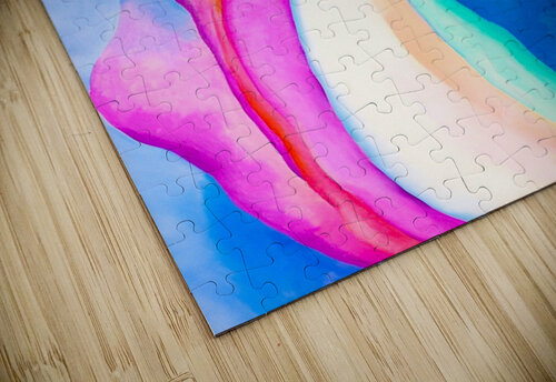 Georgia O Keeffe - Music Pink and Blue  No. 2 William Store puzzle