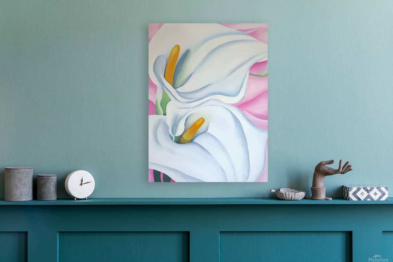 Georgia OKeeffe - Two Calla Lilies Reproduction