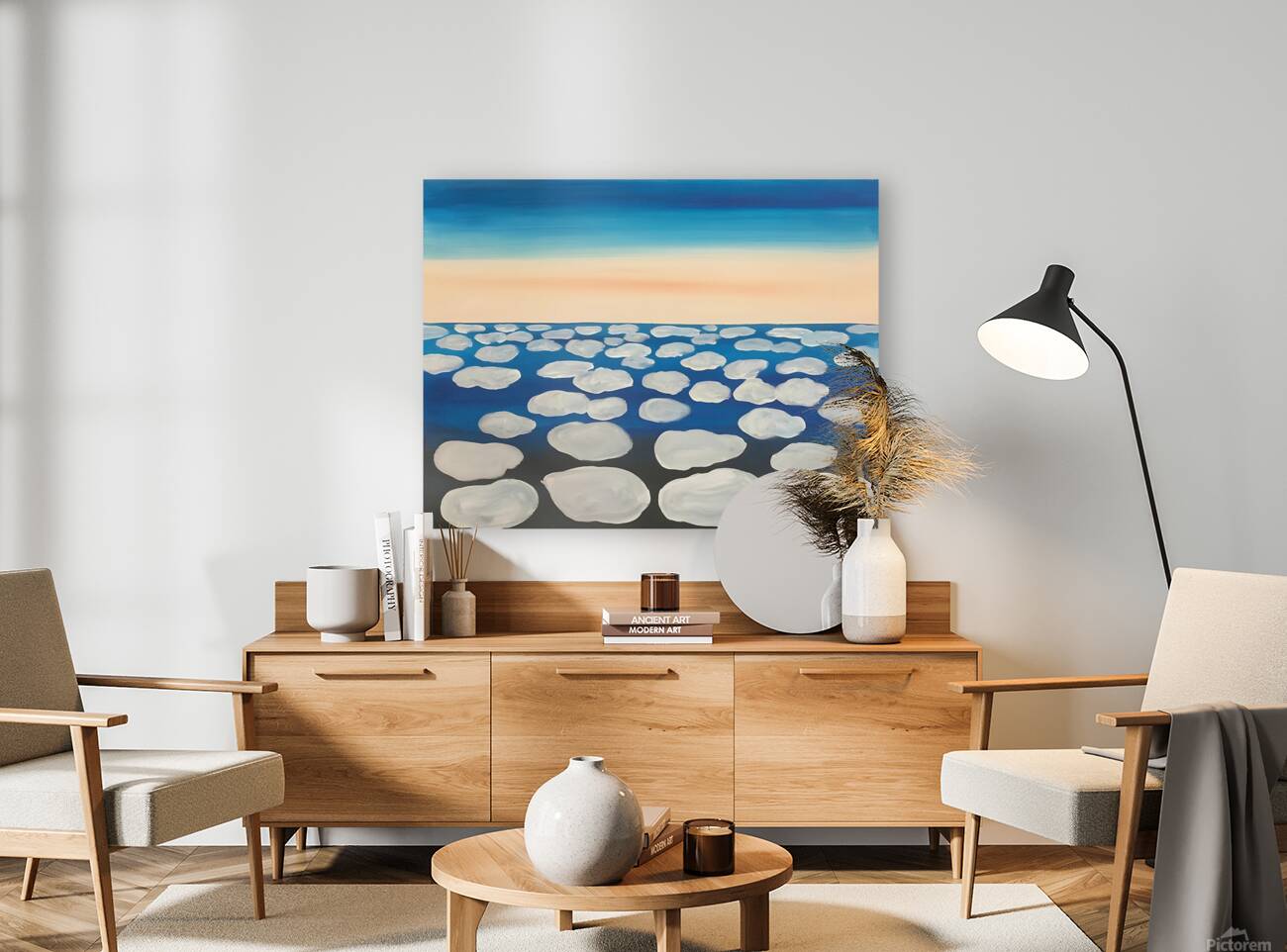 Georgia OKeeffe - Sky Above Clouds IV Reproduction