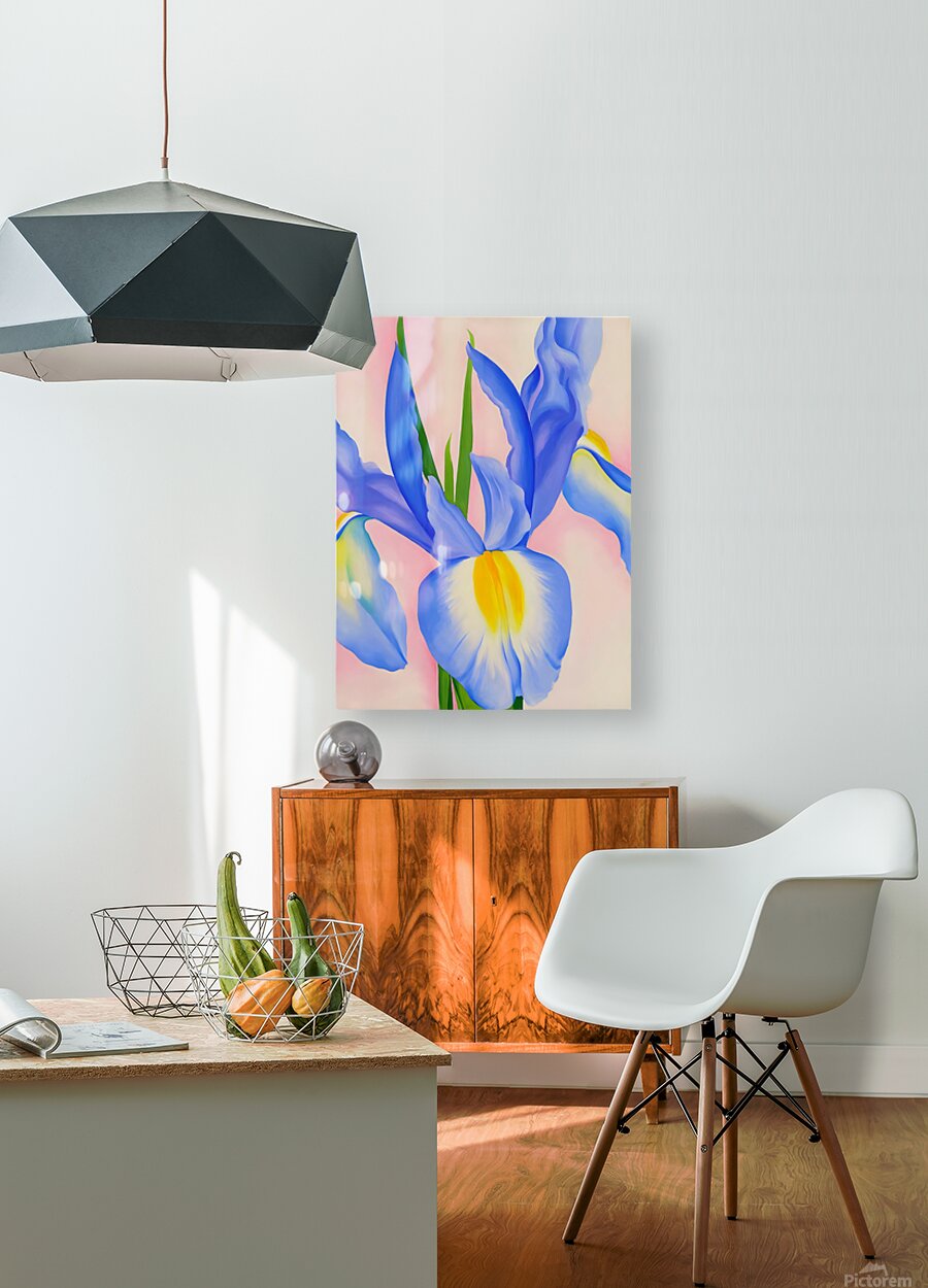 Georgia OKeeffe - Lavender Iris 1951 by William Store Wall Art