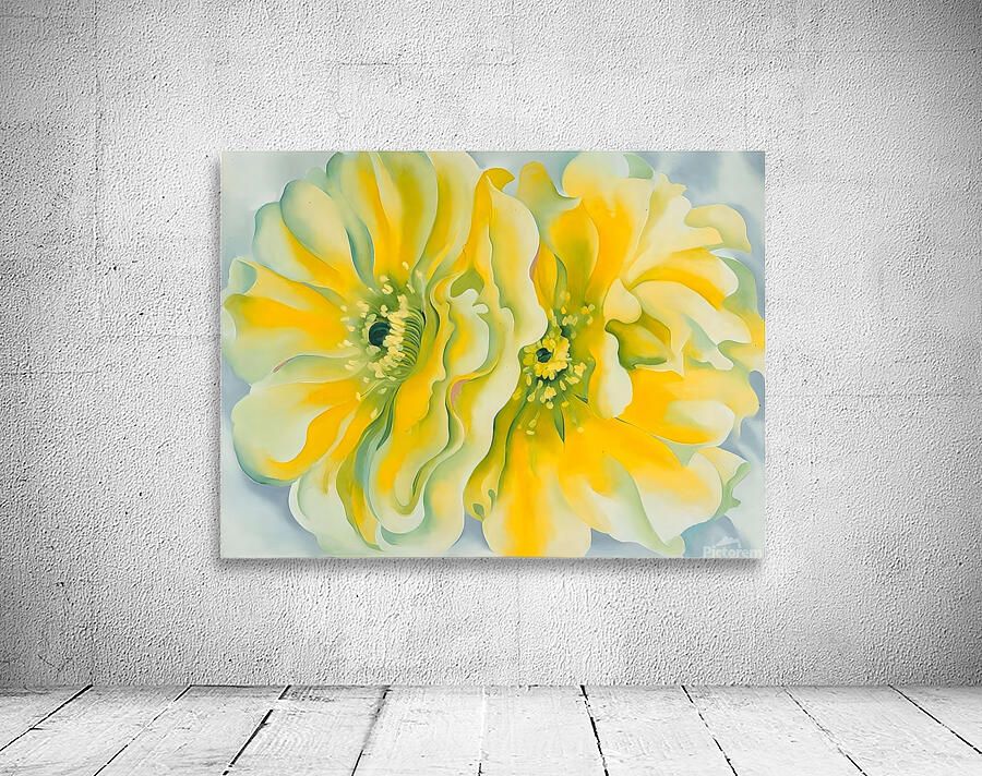 Georgia OKeeffe - Yellow cactus  1929 Wall Preview