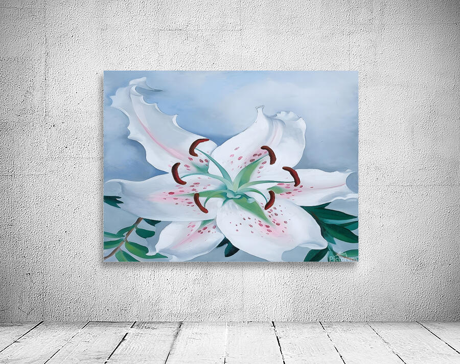 Georgia OKeeffe Pink Spotted Lily Wall Preview