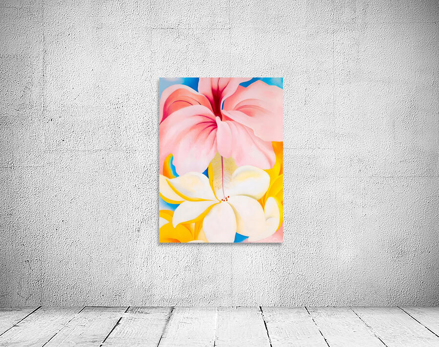 Georgia OKeeffe - Hibiscus with Plumeria Wall Preview
