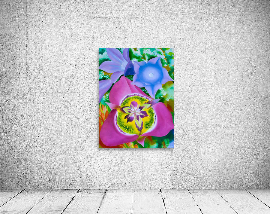 Georgia OKeeffe - Mountain Flowers No. II  Mariposa Lily Wall Preview