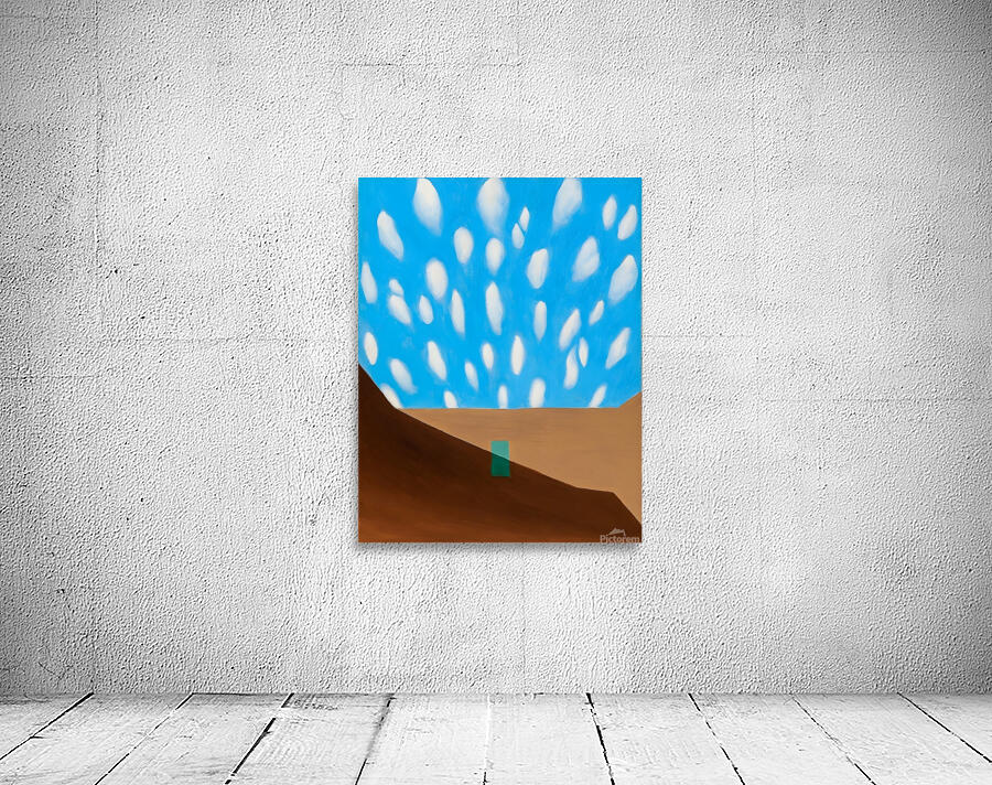 Georgia OKeeffe - In the Patio VIII  Wall Preview