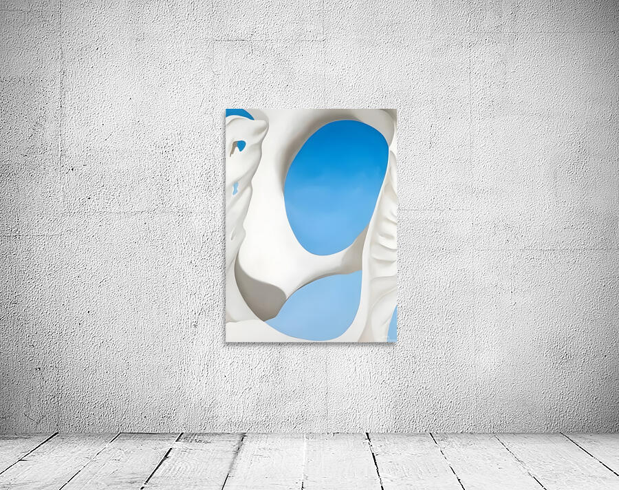 Georgia OKeeffe - Cows Skull White and Blue Wall Preview