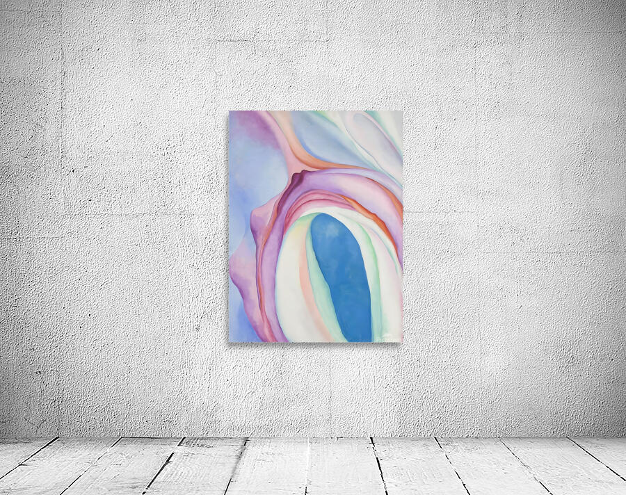 Georgia O Keeffe - Music Pink and Blue  No. 2 . 1918 Wall Preview