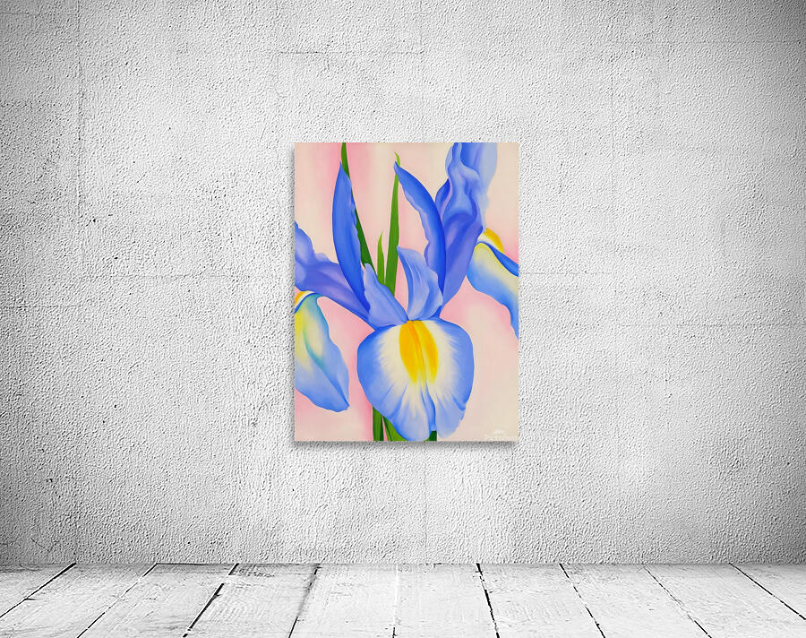Georgia OKeeffe - Lavender Iris 1951 by William Store Wall Art
