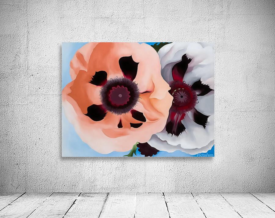 Georgia OKeeffe - Poppies by William Store Wall Art