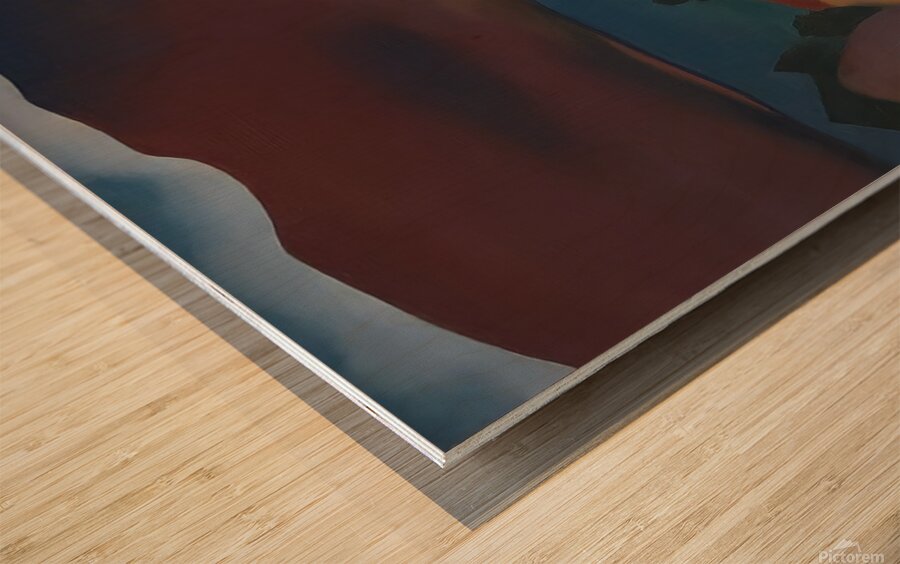 Georgia OKeeffe - Lake George Wood print