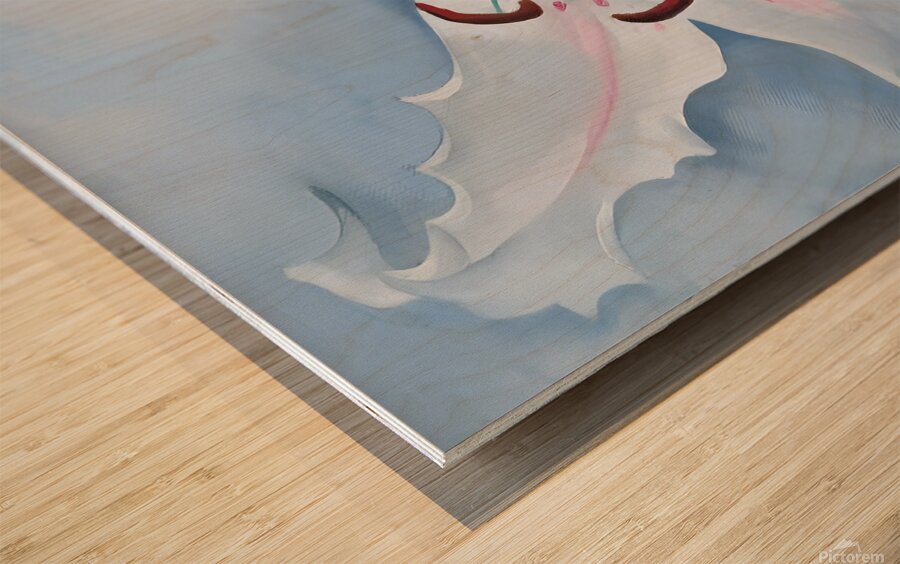 Georgia OKeeffe Pink Spotted Lily Wood print