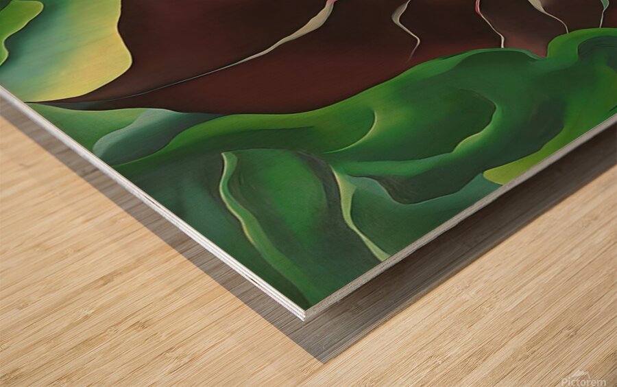 Georgia OKeeffe - Jack-in-Pulpit - No. 2 Wood print