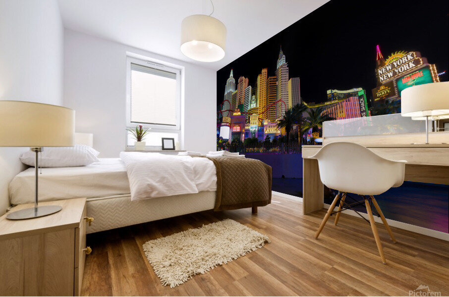 Las Vegas by Night 5 Mural print