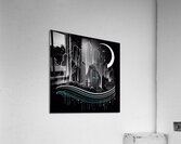 Futuristic Cityscape - Neon Nights Acrylic Print