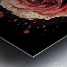 Red Rose Elegance Metal print