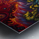 Psychedelic Ocean Waves Metal print