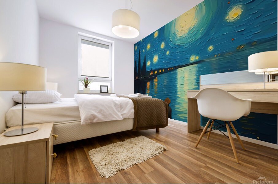 Starry Night Mural print