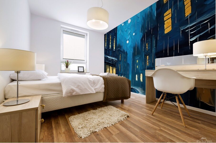 Starry Night Mural print
