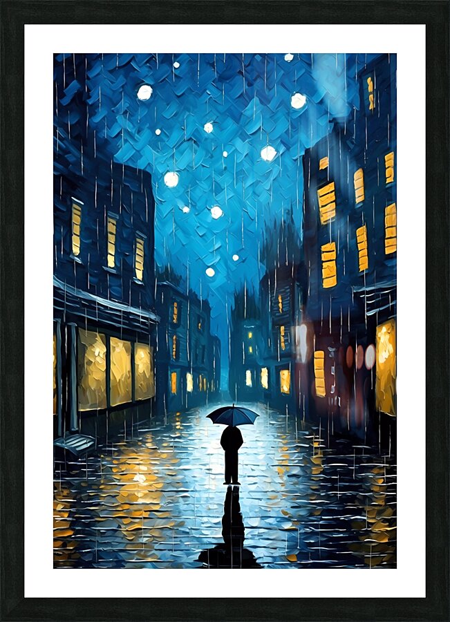 Starry Night Picture Frame print
