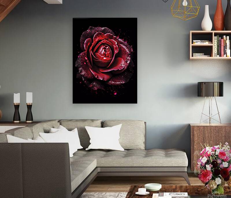 Red Rose Elegance Reproduction