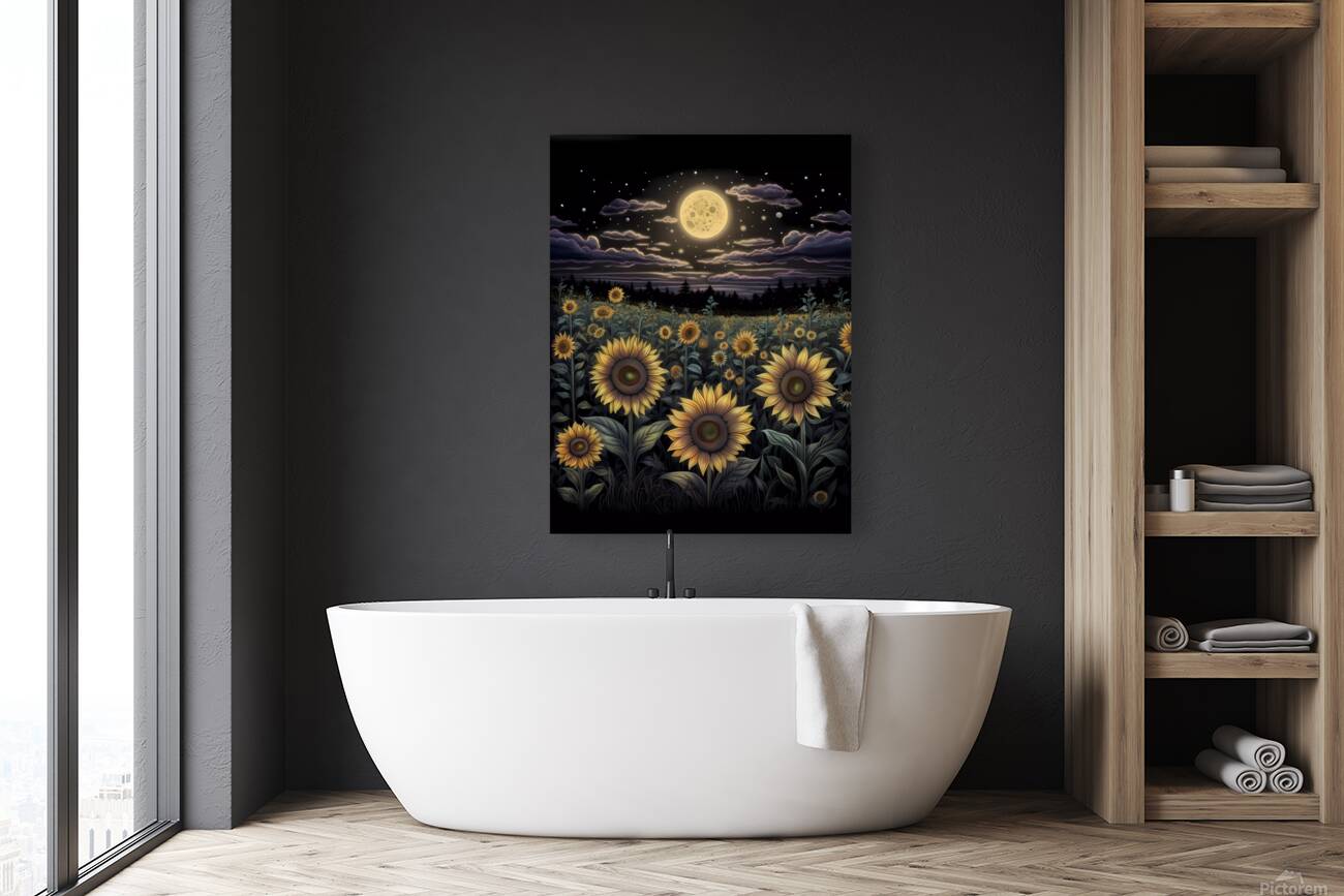Radiant Sunflower Reproduction