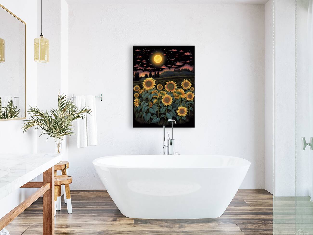 Radiant Sunflower Reproduction