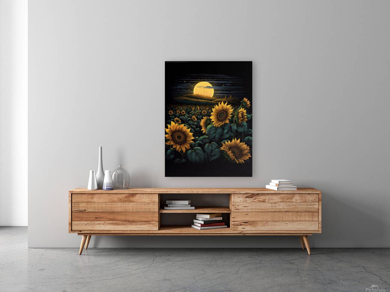 Radiant Sunflower Reproduction