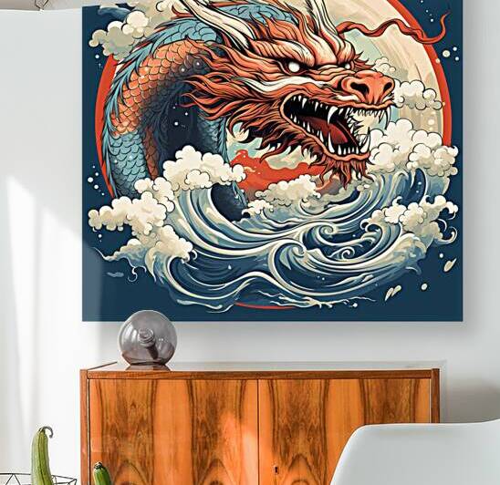 Japanese Dragon by Win Hardy