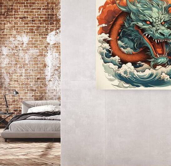 Japanese Dragon by Win Hardy