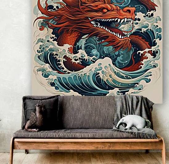 Japanese Dragon by Win Hardy