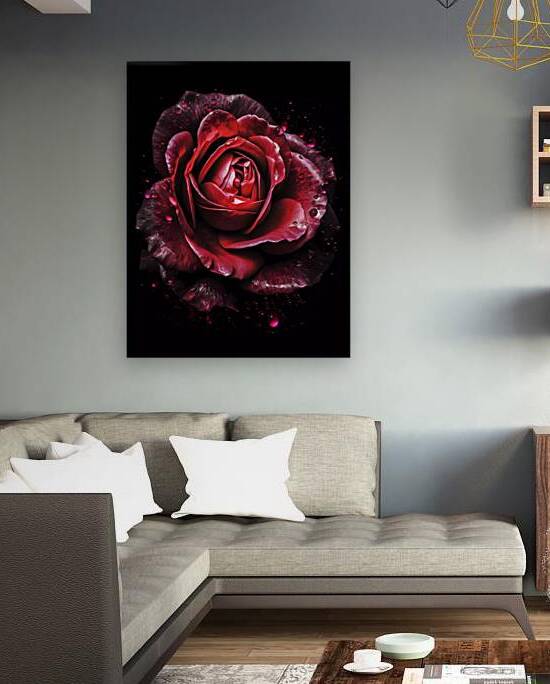Red Rose Elegance Reproduction