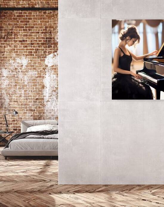 Musician concert hall grand piano melodic by Win Hardy