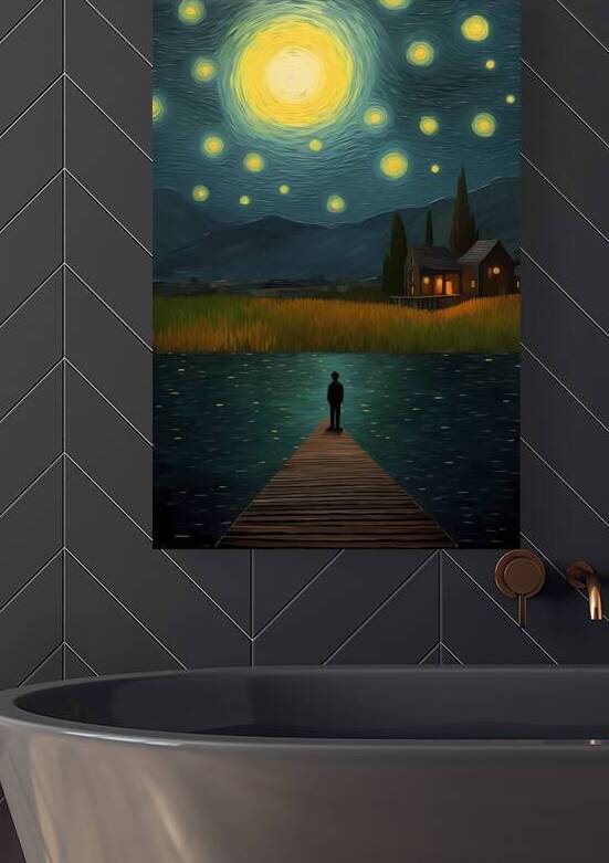 Starry Night by Win Hardy