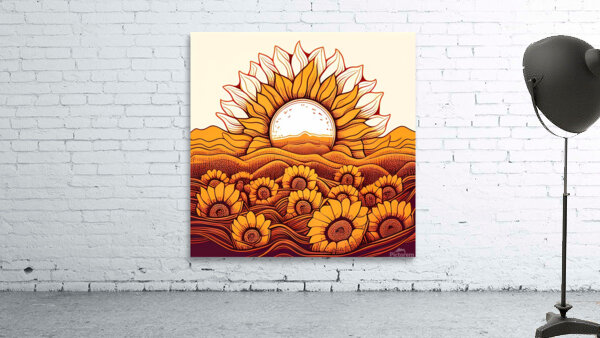 Sunflower Garden Wall Preview