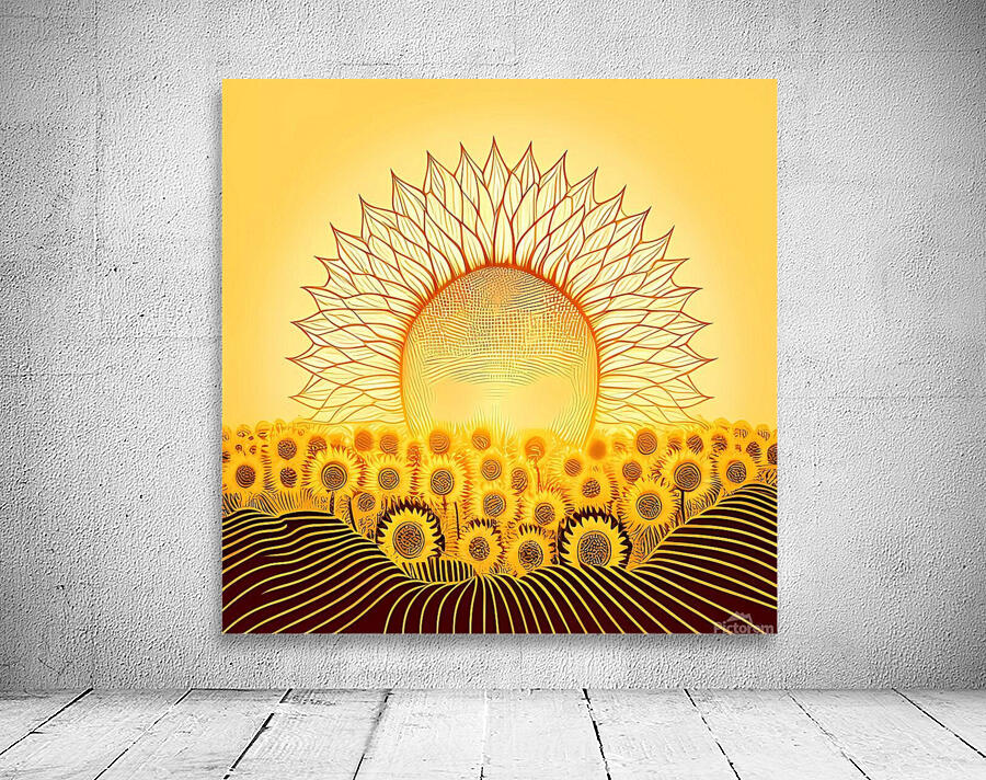 Sunflower Garden Wall Preview
