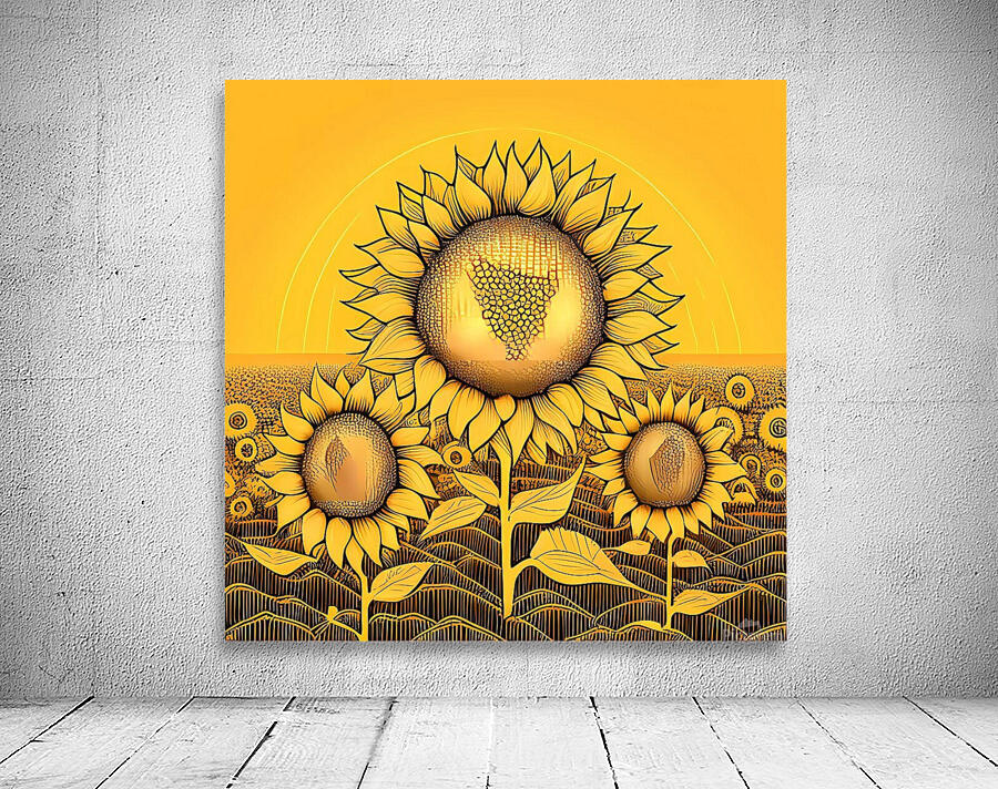 Sunflower Garden Wall Preview