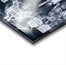 A pencil drawing conveying the fight against violence towards children Acrylic print