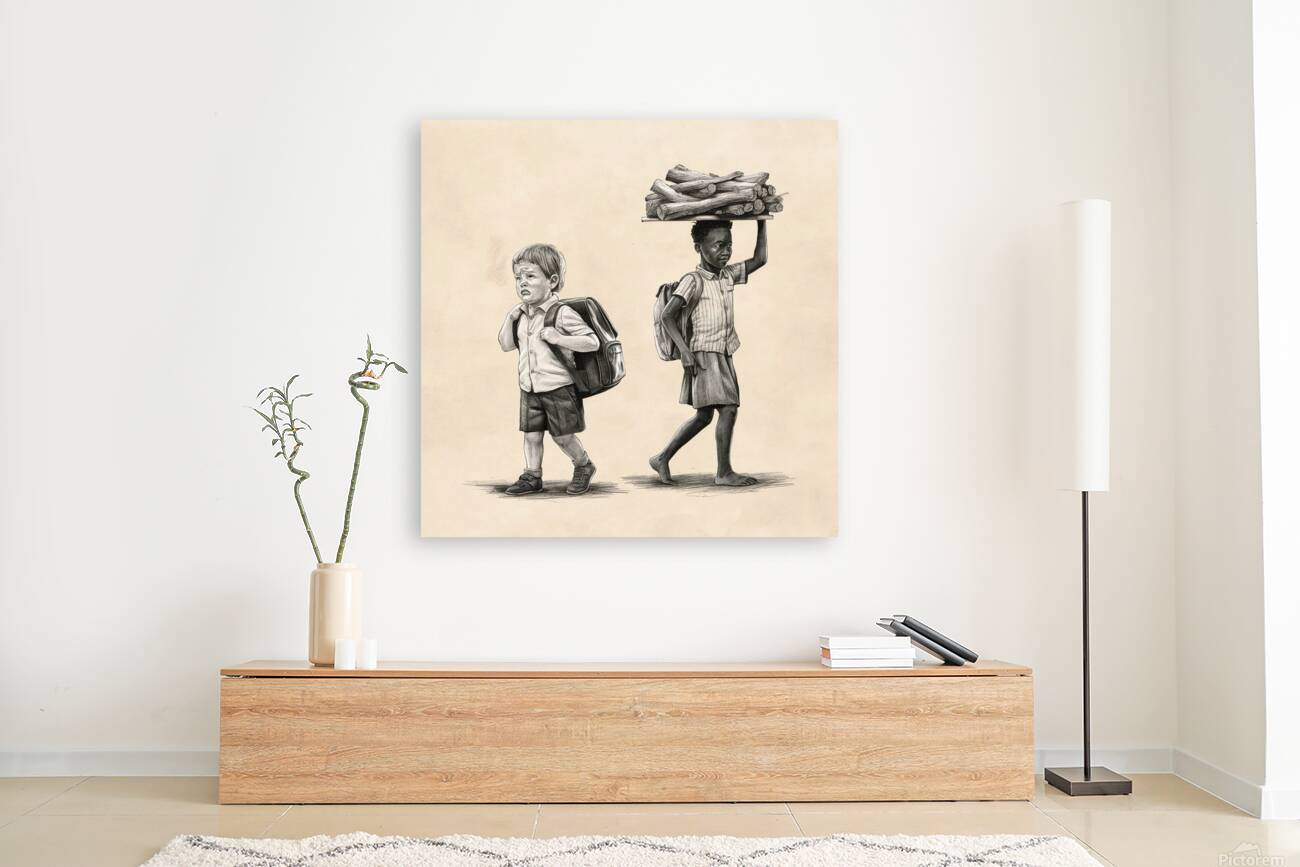 Contrasting Realities: Childhood Divide Reproduction