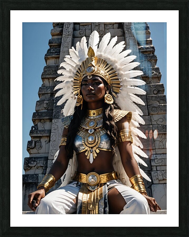 Aztecka Picture Frame print