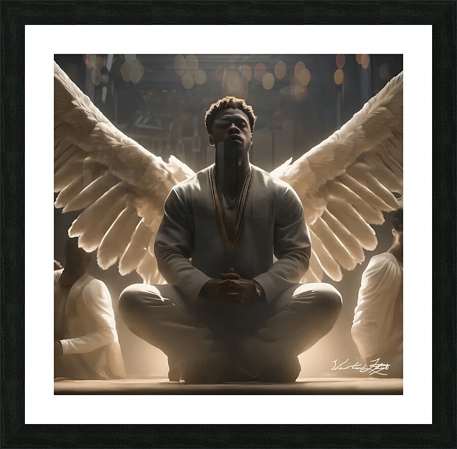 wings Picture Frame print