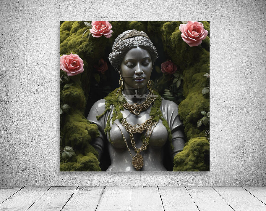 Rose in her garden Wall Preview