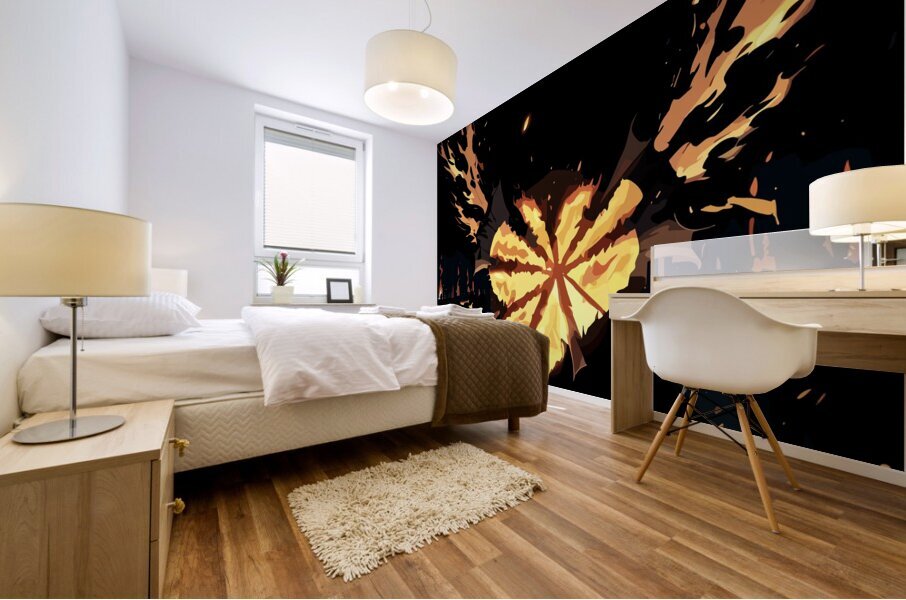 Lugubrious Mural print