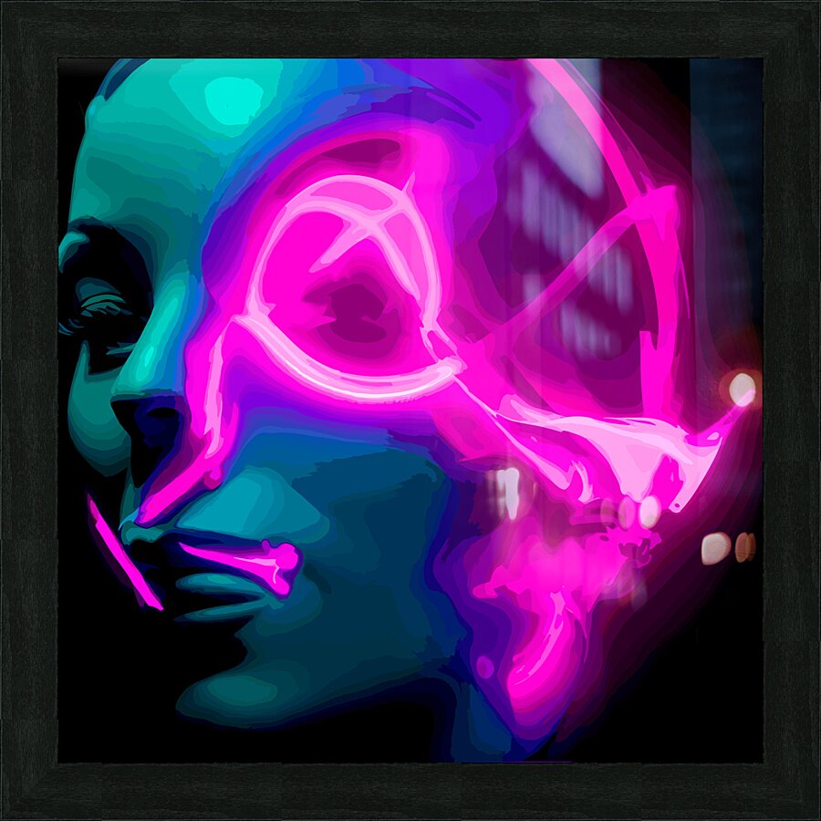 Coalesce Picture Frame print